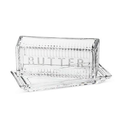 Quarter Pound Butter Dish with Cover, AC-Abbott Collection, Putti Fine Furnishings