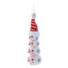 Stacked Snowman Glass Ornament | Putti Christmas Celebrations Canada