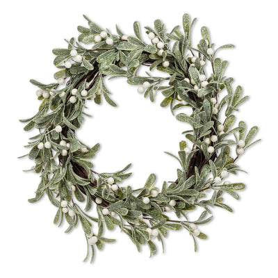 Frosted Mistletoe Wreath | Putti Christmas Canada