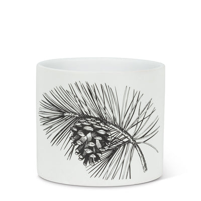 Pinecone & Branch Planter - Extra Small | Putti Christmas