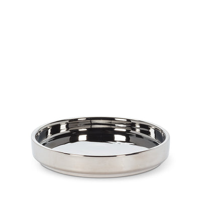 Coaster Candle Base Silver | Putti Fine Furnishings