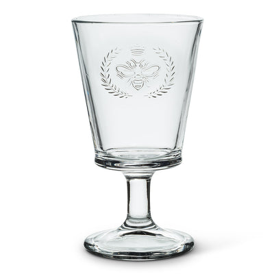 Bee in Crest Goblet