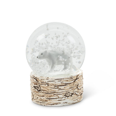Mini Polar Bear Snow Globe | Putti Christmas Celebrations