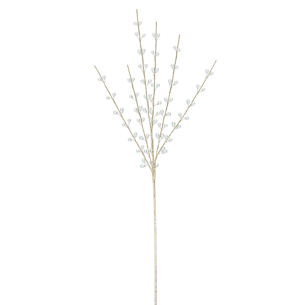 Clear Droplet Branch | Putti Christmas Canada