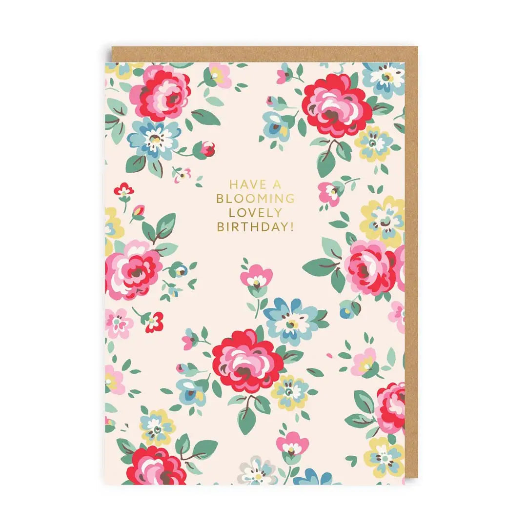 Cath Kidson "Have a blooming lovely Birthday" Greeting Card | Putti Celebrations