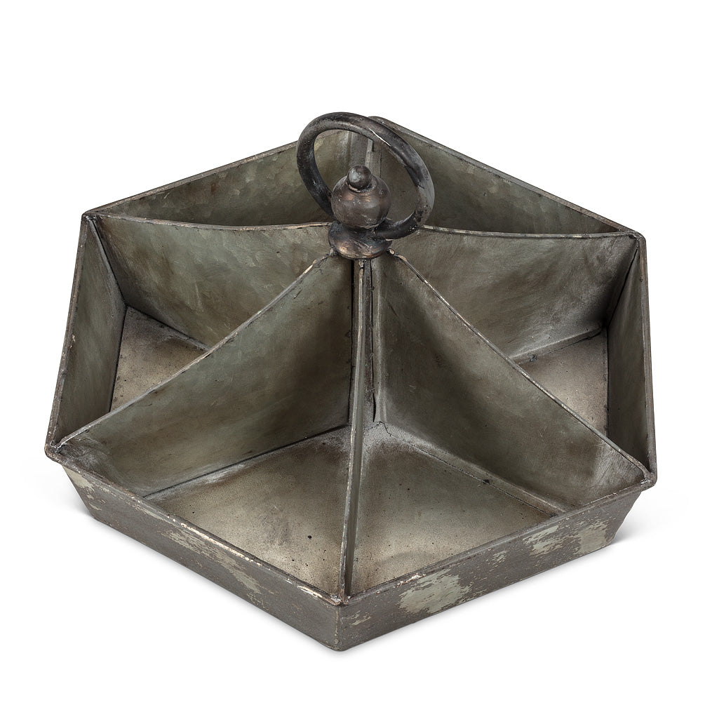 Divided Six Compartment Tray