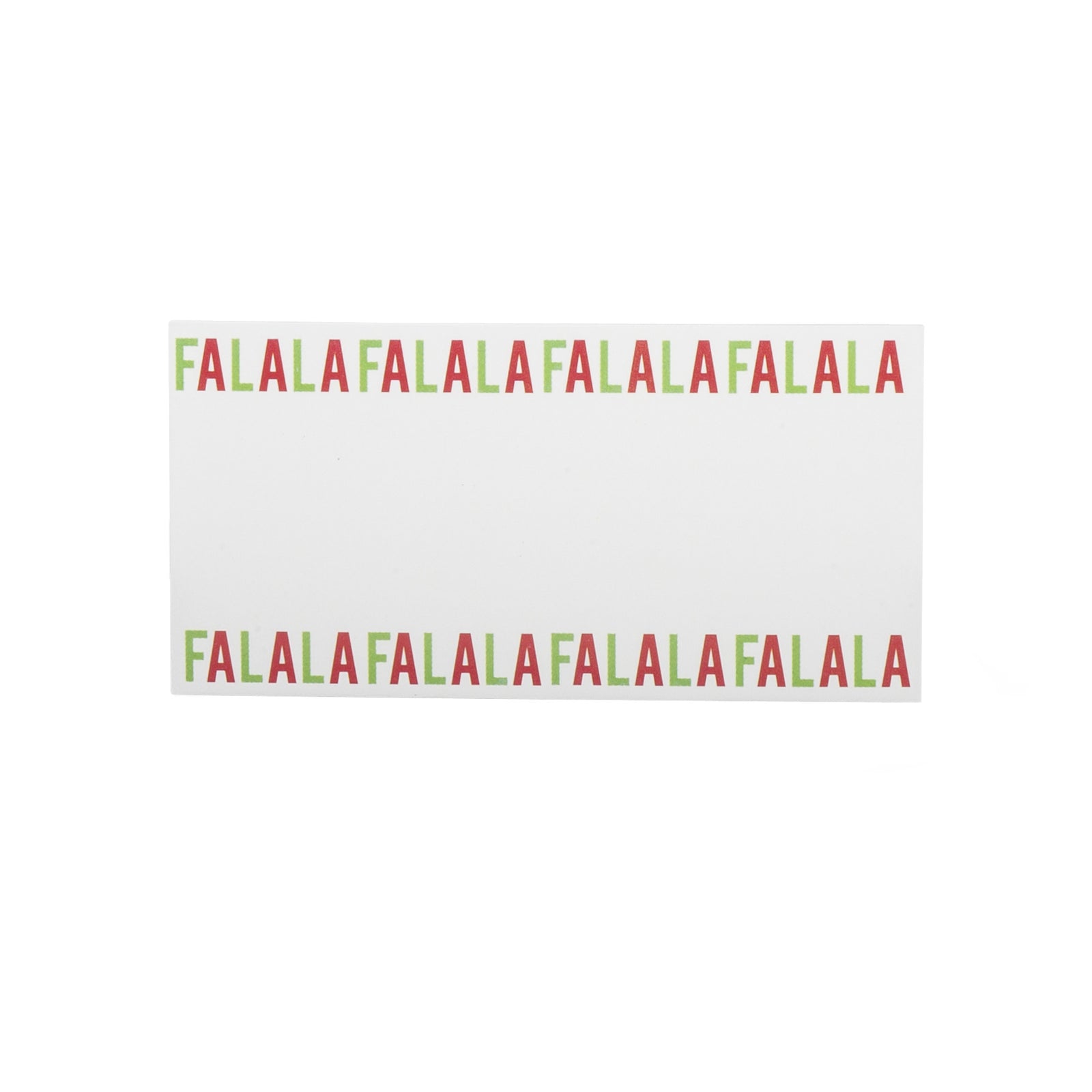 "Falalalala"Place Cards, AC-Abbott Collection, Putti Fine Furnishings