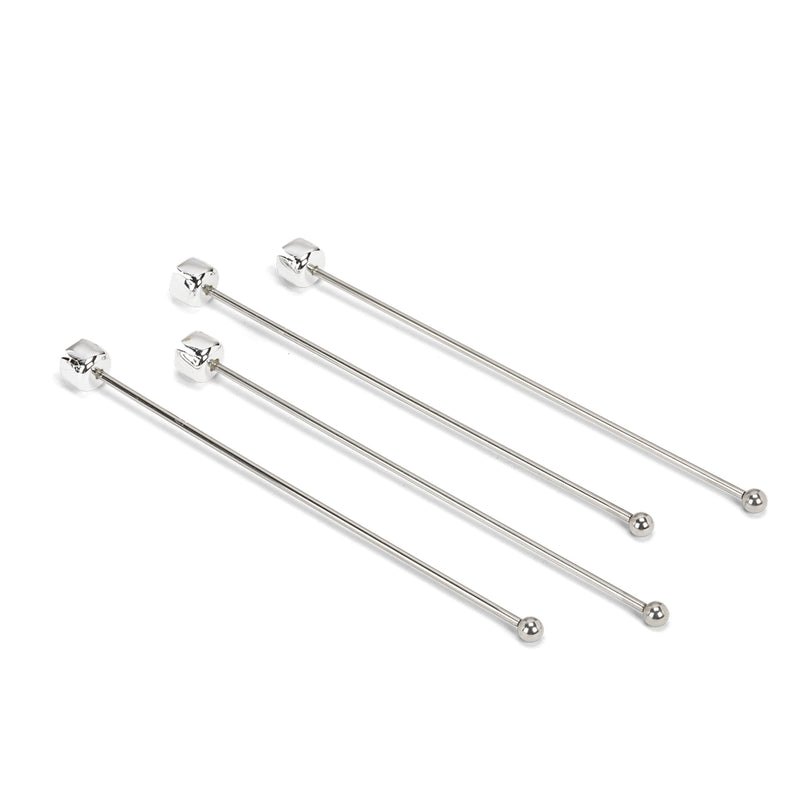 Set of 4 Jingle Bell Stirrers, AC-Abbott Collection, Putti Fine Furnishings