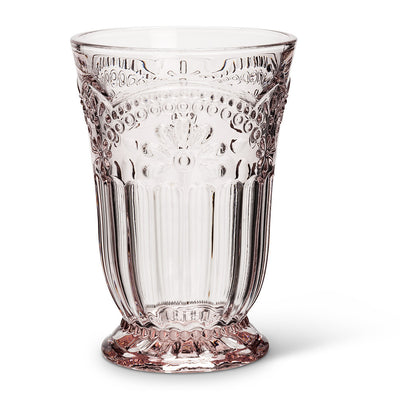 Pink Flower Highball - Tableware - Abbot Collection - Putti Fine Furnishings Toronto Canada - 1