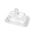  Rectangle Ball Rim Covered Butter Dish, AC-Abbott Collection, Putti Fine Furnishings