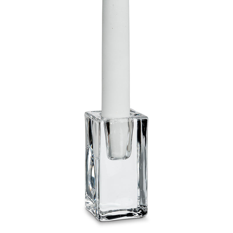 Tall Block Taper Holder, AC-Abbott Collection, Putti Fine Furnishings