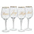  Holiday Words Goblets, AC-Abbott Collection, Putti Fine Furnishings