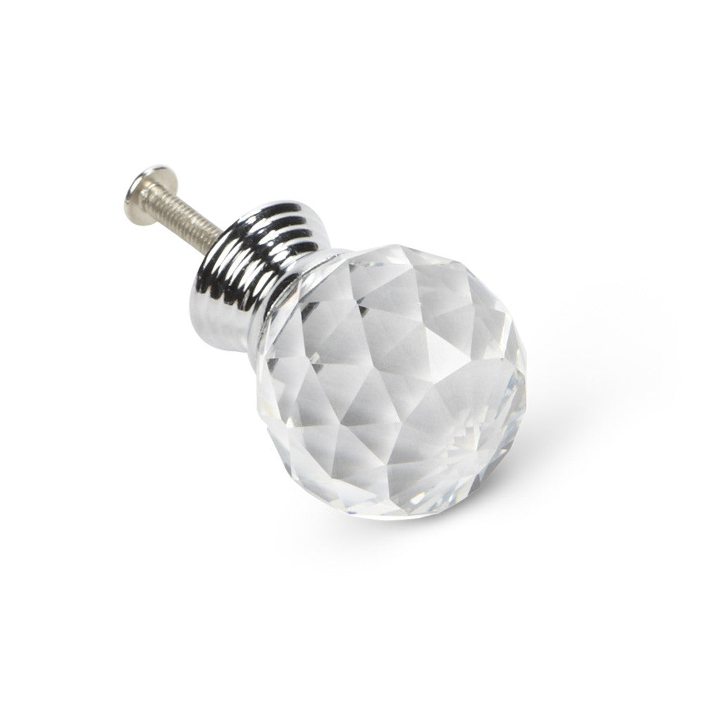 Cut Crystal Ball Knob, AC-Abbott Collection, Putti Fine Furnishings