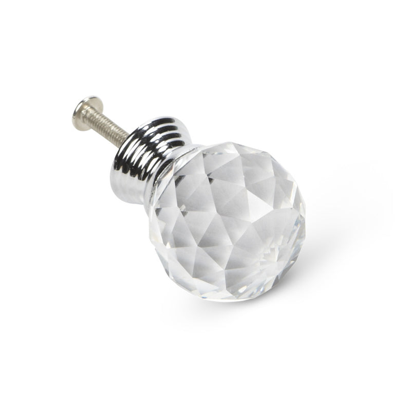Cut Crystal Ball Knob, AC-Abbott Collection, Putti Fine Furnishings