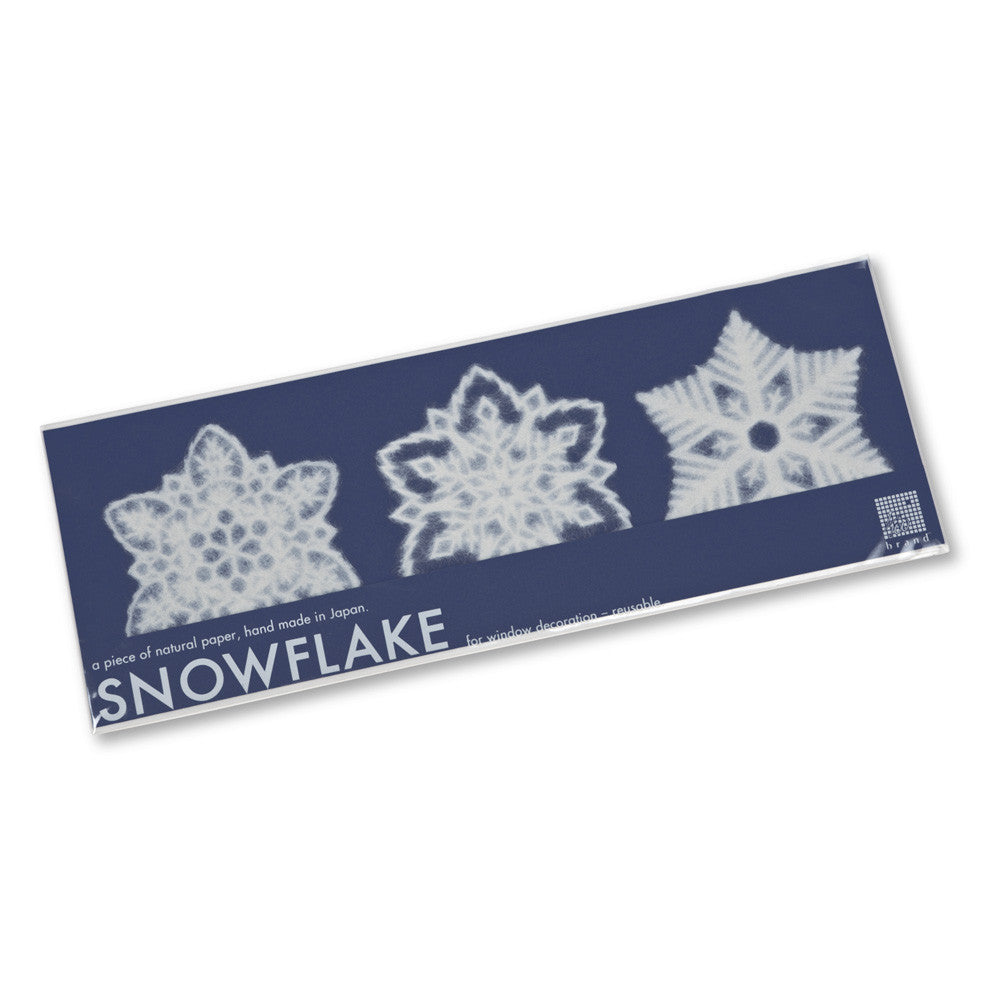 Window Snowflakes - Medium 3pc set -  Christmas Decorations - Abbot Collection - Putti Fine Furnishings Toronto Canada