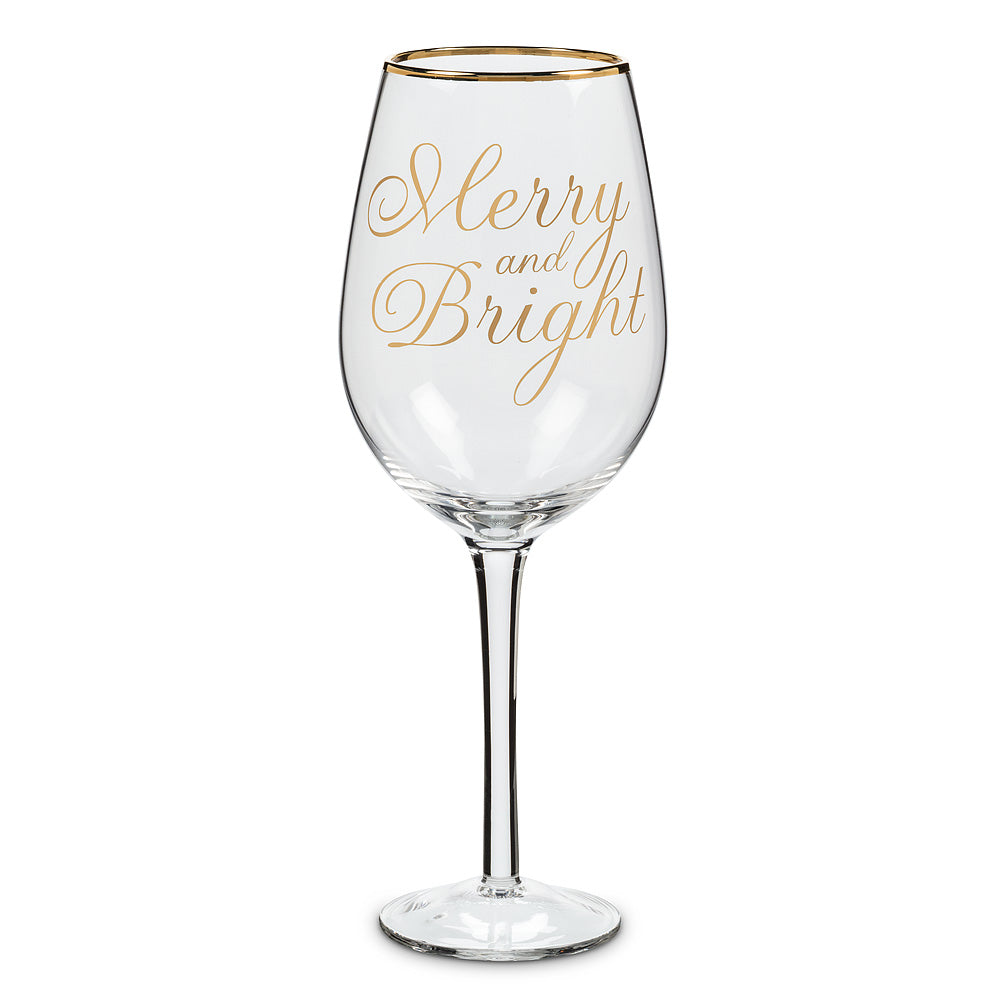  Merry & Bright Goblet, AC-Abbott Collection, Putti Fine Furnishings