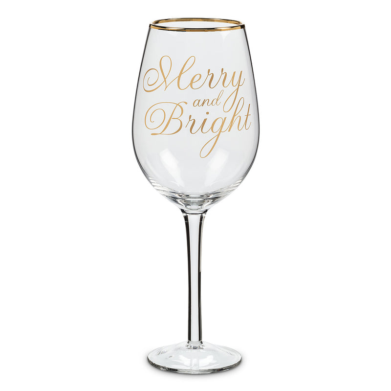 Merry & Bright Goblet, AC-Abbott Collection, Putti Fine Furnishings