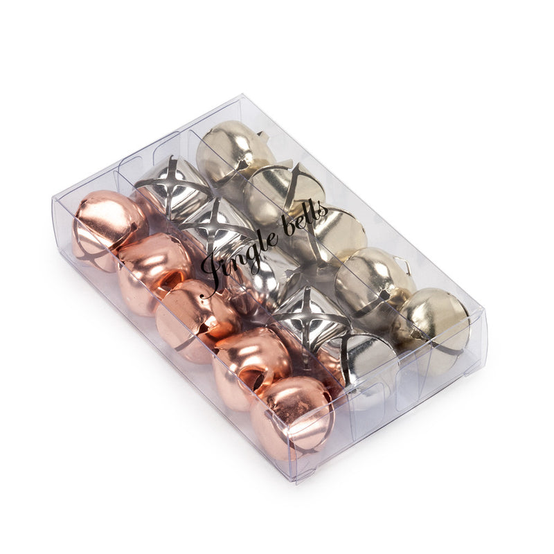 Set of 15 Jingle Bell Scatter - Christmas - AC-Abbott Collection - Putti Fine Furnishings Toronto Canada - 1