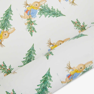 Bringing Home the Christmas Tree Peter Rabbit Gift Wrap Roll | Putti Christmas Canada