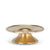 Gold Low Pillar Plate | Putti Fine Furnishings 
