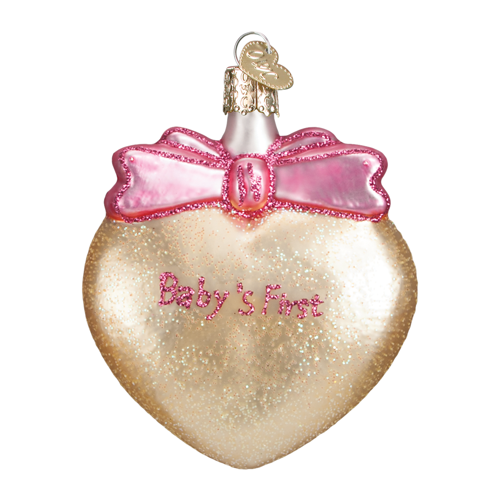 Old World Christmas Baby's First Glass Ornament -  Christmas Decorations - Old World Christmas - Putti Fine Furnishings Toronto Canada - 6