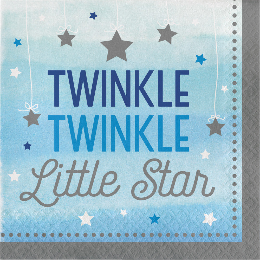 Twinkle Twinkle Little Star - Large Paper Napkins, CC-Creative Converting, Putti Fine Furnishings