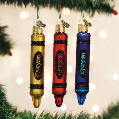 Old World Christmas Crayon Ornament | Putti Christmas Decorations Canada