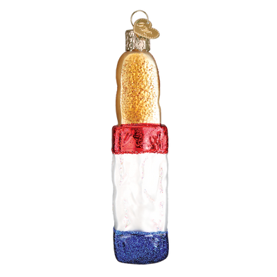 Old World Baguette Glass Christmas Ornament, OWC-Old World Christmas, Putti Fine Furnishings