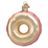 Old World Christmas Pink Frosted Donut Ornament  | Putti Christmas