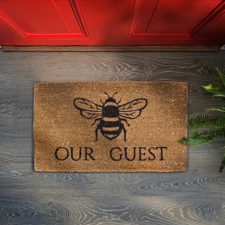 Bee Our Guest Doormat | Putti Fine Furnishings
