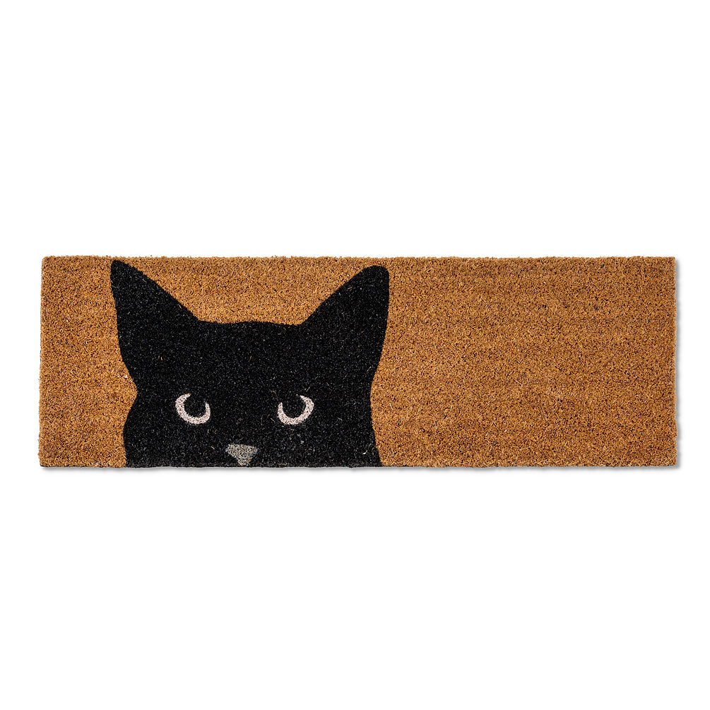 Peeking Cat Balcony Doormat | Putti Fine Furnishings