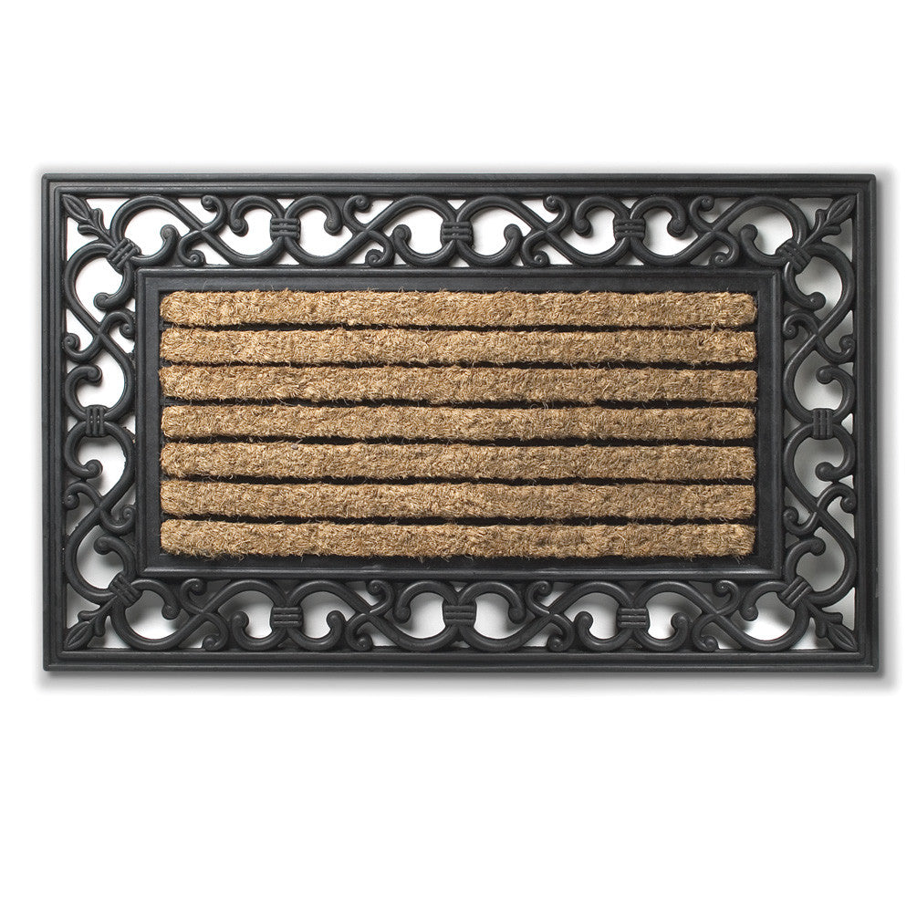 Grill Doormat with Border, AC-Abbott Collection, Putti Fine Furnishings