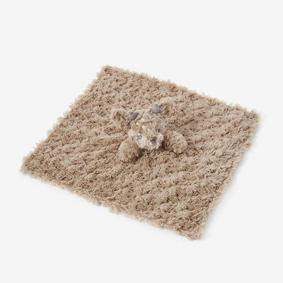Elegant Baby Swirl Security Blanket - Fawn