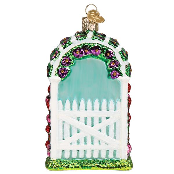 Old World Christmas Garden Trellis Ornament | Putti Christmas Decorations