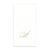  Gold Monogram Paper Guest Towel - Letter A, CI-Caspari, Putti Fine Furnishings
