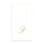  Gold Monogram Paper Guest Towel - Letter P, CI-Caspari, Putti Fine Furnishings