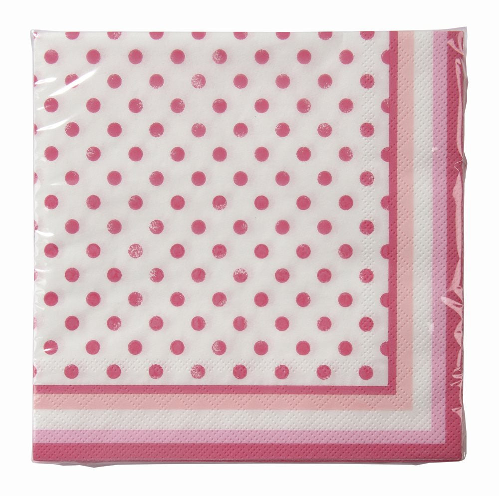 Pink N Mix Luncheon Napkins, TT-Talking Tables, Putti Fine Furnishings