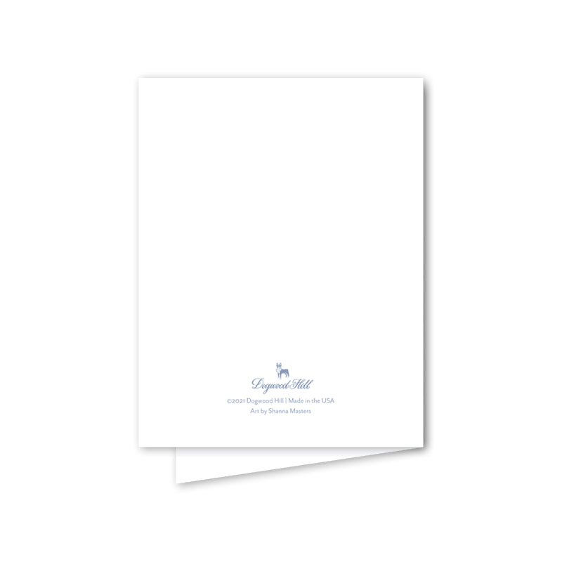 Dogwood Hill Blue Grisaille Card Box Set