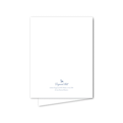 Dogwood Hill Blue Grisaille Card Box Set