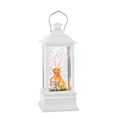 Dog with Bunny Ears LED Perpetual Lantern | Putti Easter Celebrations