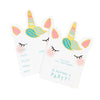 Unicorn Party Invites | Putti Party Supplies