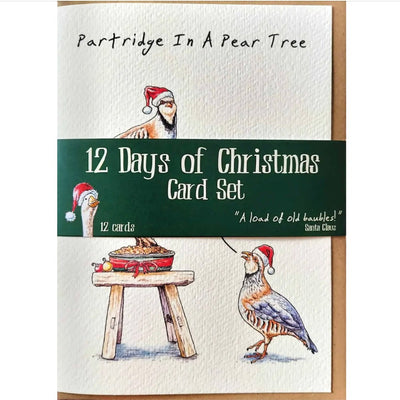12 Days Of Christmas Card Set | Putti Christmas Celebrations