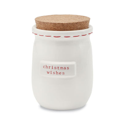 Mud Pie Christmas Wishes Jar Set