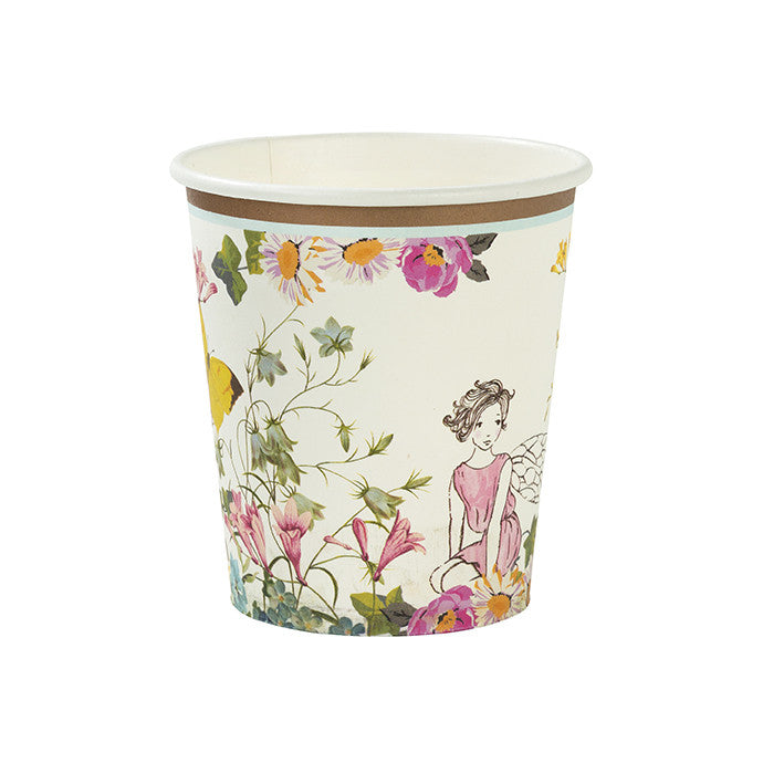"Truly Fairy" Butterfly Paper Cups, TT-Talking Tables, Putti Fine Furnishings