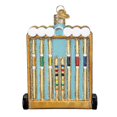 Old World Christmas Croquet Glass Ornament | Putti Christmas