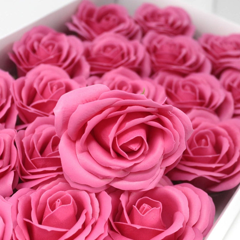 Large Pink Soap Petal Rose | Putti Fine Furnishings 