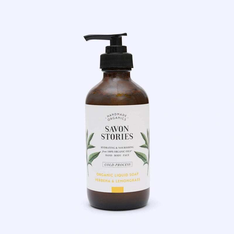 Savon Stories Organic Liquid Soap - Verbena & Lemongrass