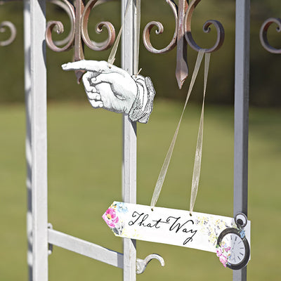 Truly Alice Scene Setter Signs, TT-Talking Tables, Putti Fine Furnishings