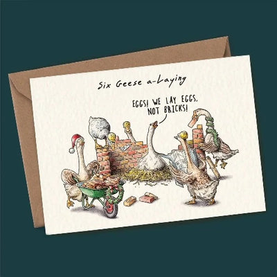 12 Days Of Christmas Card Set | Putti Christmas Celebrations