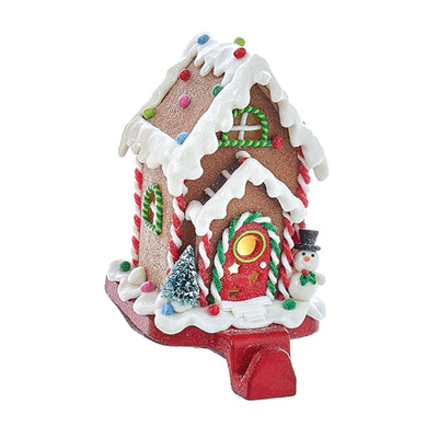 Gingerbread Candy House Lighted Christmas Stocking Holders